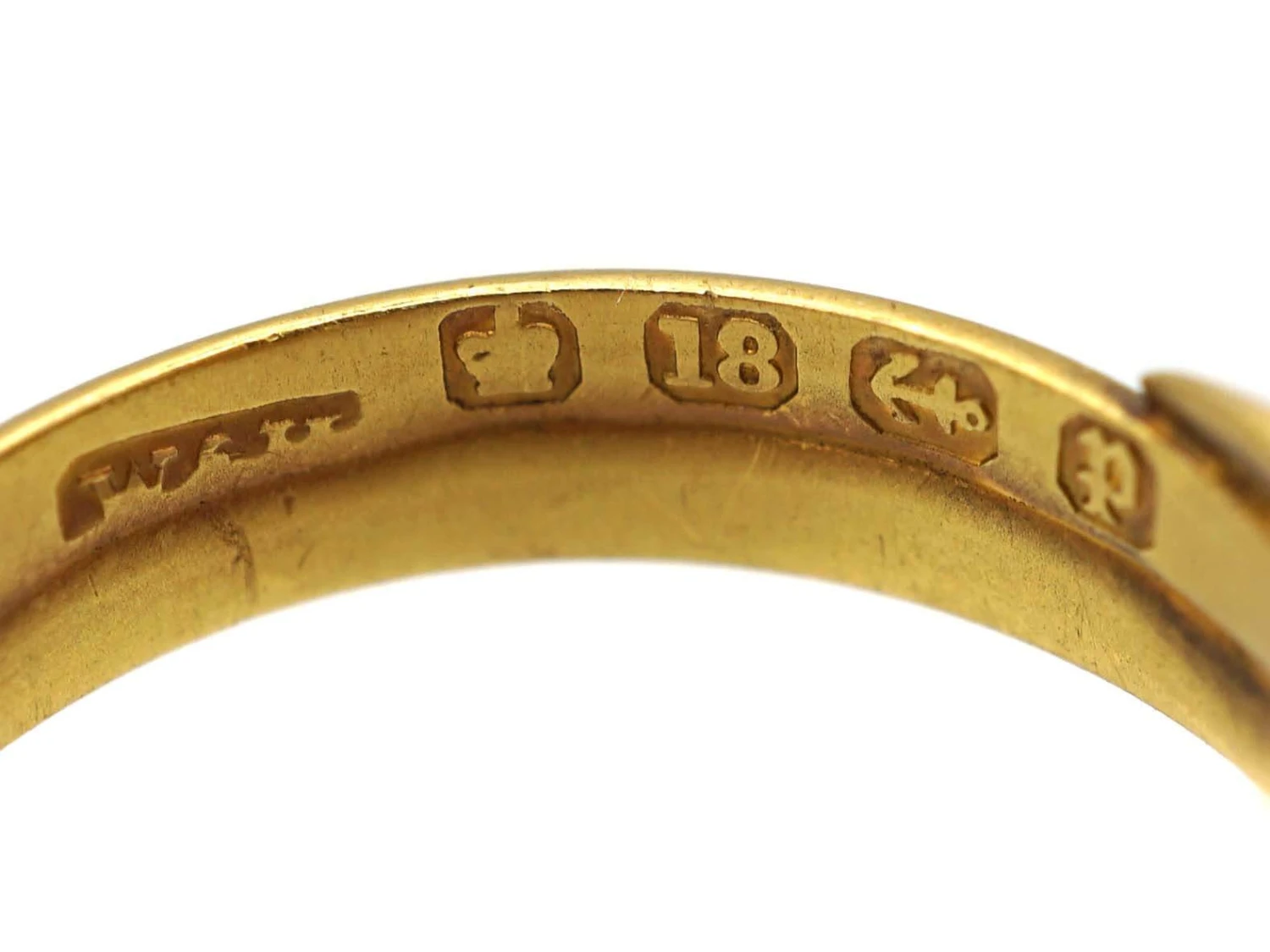 Victorian 18ct Gold Double Snake Ring Set With A Ruby & A Diamond 7 Victorian 18ct Gold Double Snake Ring Set With A Ruby & A Diamond - Image 5