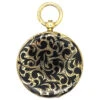 Victorian 18ct Gold & Black Enamel Round Locket 2 Victorian 18ct Gold & Black Enamel Round Locket -Antique Jewellery Company DSC02685
