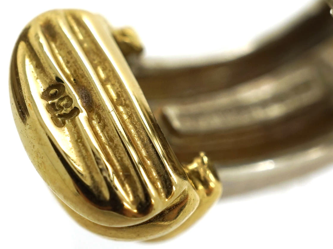 Tiffany Silver & Gold Earrings 5 Tiffany Silver & Gold Earrings - Image 3