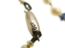 Edwardian Sapphire & Natural Pearl Necklace 8 Edwardian Sapphire & Natural Pearl Necklace -Antique Jewellery Company DSC02895