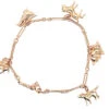9ct Gold Animal Charm Bracelet 2 9ct Gold Animal Charm Bracelet -Antique Jewellery Company DSC02914