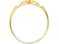 Victorian 18ct Gold & Diamond Trefoil Ring 11 Victorian 18ct Gold & Diamond Trefoil Ring -Antique Jewellery Company DSC02965 scaled 1