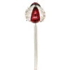 Edwardian 18ct Gold, Red & Black Enamel & Diamond Ladybird Tie Pin 1 Edwardian 18ct Gold, Red & Black Enamel & Diamond Ladybird Tie Pin -Antique Jewellery Company DSC03018 copy