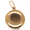Russian Round 14ct Gold Locket 2 Russian Round 14ct Gold Locket -Antique Jewellery Company DSC03021