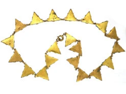 Art Deco Czechoslovakian Blue Paste Necklace 9 Art Deco Czechoslovakian Blue Paste Necklace -Antique Jewellery Company DSC03080