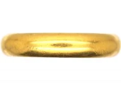 Early 18th Century 18ct Gold Posy Ring With Inscription Inside