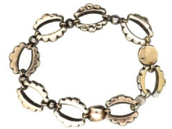 Georgian Silver & Flat Cut Almandine Garnet Bracelet 12 Georgian Silver & Flat Cut Almandine Garnet Bracelet -Antique Jewellery Company DSC03202