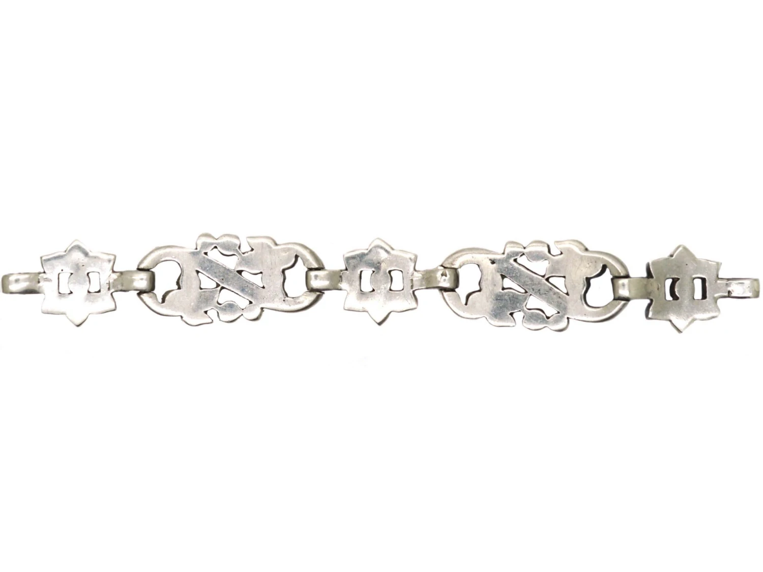 Art Deco Silver And Marcasite Bracelet 5 Art Deco Silver And Marcasite Bracelet - Image 3