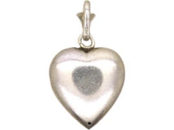 Edwardian Silver And Paste Heart Pendant 7 Edwardian Silver And Paste Heart Pendant -Antique Jewellery Company DSC03303