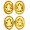 Victorian 15ct Gold Frog Cufflinks -Antique Jewellery Company DSC03368 copy