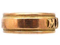 Edwardian 9ct Gold Mizpah Ring 9 Edwardian 9ct Gold Mizpah Ring -Antique Jewellery Company DSC03389 copy