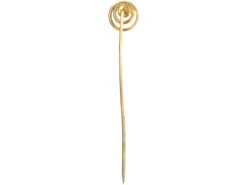 Edwardian 15ct Gold & Diamond Two Circle Tie Pin 8 Edwardian 15ct Gold & Diamond Two Circle Tie Pin -Antique Jewellery Company DSC03404 1