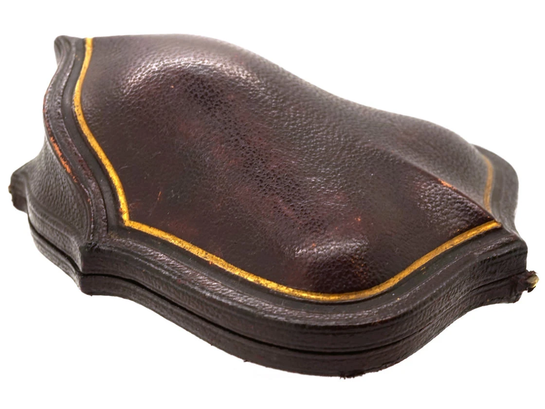 Victorian 15ct Gold Brooch & Earrings Set In Original Case 12 Victorian 15ct Gold Brooch & Earrings Set In Original Case - Image 10