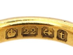Edwardian 22ct Gold Wedding Ring Assayed In 1918 10 Edwardian 22ct Gold Wedding Ring Assayed In 1918 -Antique Jewellery Company DSC03435