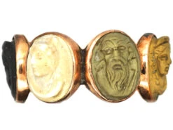 Early 19th Century Grand Tour Lava Ring