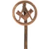 9ct Gold Masonic Tie Pin 2 9ct Gold Masonic Tie Pin -Antique Jewellery Company DSC03611