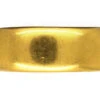 Edwardian 22ct Gold Wide Wedding Band -Antique Jewellery Company DSC03853