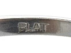 Platinum Sapphire & Diamond Cluster Ring 10 Platinum Sapphire & Diamond Cluster Ring -Antique Jewellery Company DSC03988