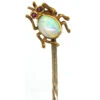 Edwardian 15ct Gold Opal & Ruby Bug Tie Pin 2 Edwardian 15ct Gold Opal & Ruby Bug Tie Pin -Antique Jewellery Company DSC03992 1