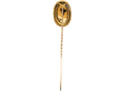 Victorian 18ct Gold & Dendritic Agate Tie Pin 9 Victorian 18ct Gold & Dendritic Agate Tie Pin -Antique Jewellery Company DSC04010