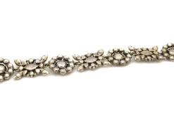 French 19th Century Silver & Paste Bracelet 11 French 19th Century Silver & Paste Bracelet -Antique Jewellery Company DSC04076