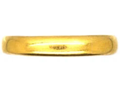 22ct Gold Wedding Ring Assayed In 1926