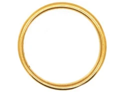 22ct Gold Wedding Ring Assayed In 1926 9 22ct Gold Wedding Ring Assayed In 1926 -Antique Jewellery Company DSC04094 copy