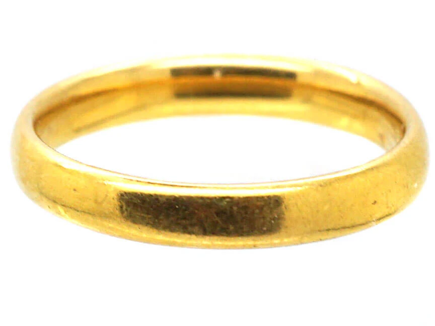 22ct Gold Wedding Ring Assayed In 1926 7 22ct Gold Wedding Ring Assayed In 1926 - Image 5