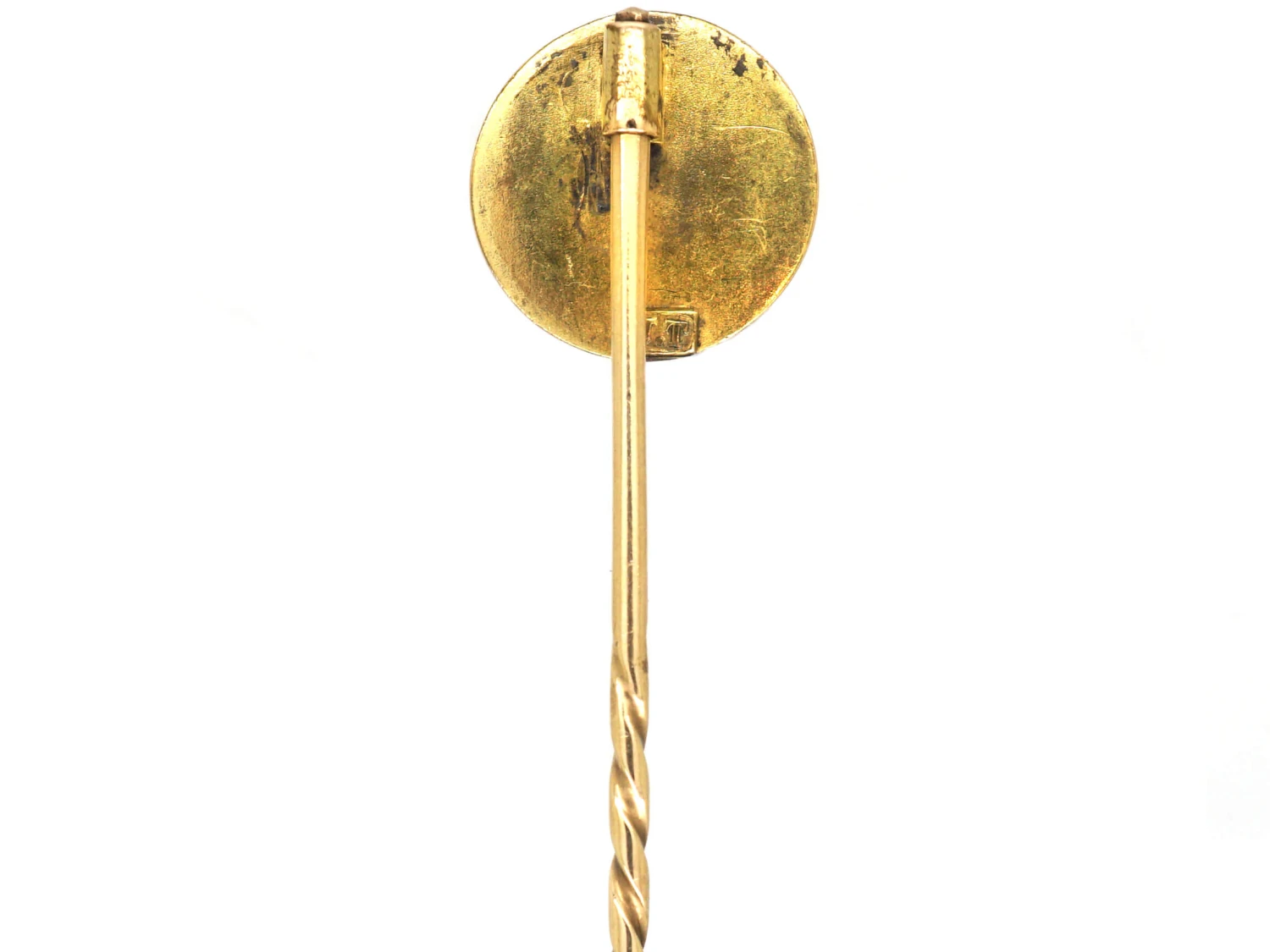 Victorian 18ct Gold, Cat’s Eye Chrysoberyl Tie Pin 4 Victorian 18ct Gold, Cat’s Eye Chrysoberyl Tie Pin - Image 2