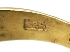 Early 20th Century 14ct Gold Snake Ring Set With A Diamond 14 Early 20th Century 14ct Gold Snake Ring Set With A Diamond -Antique Jewellery Company DSC04202 scaled 1