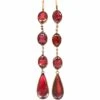 Georgian Revival 9ct Gold Drop Earrings Set With Flat Cut Garnets -Antique Jewellery Company DSC04218 scaled 1