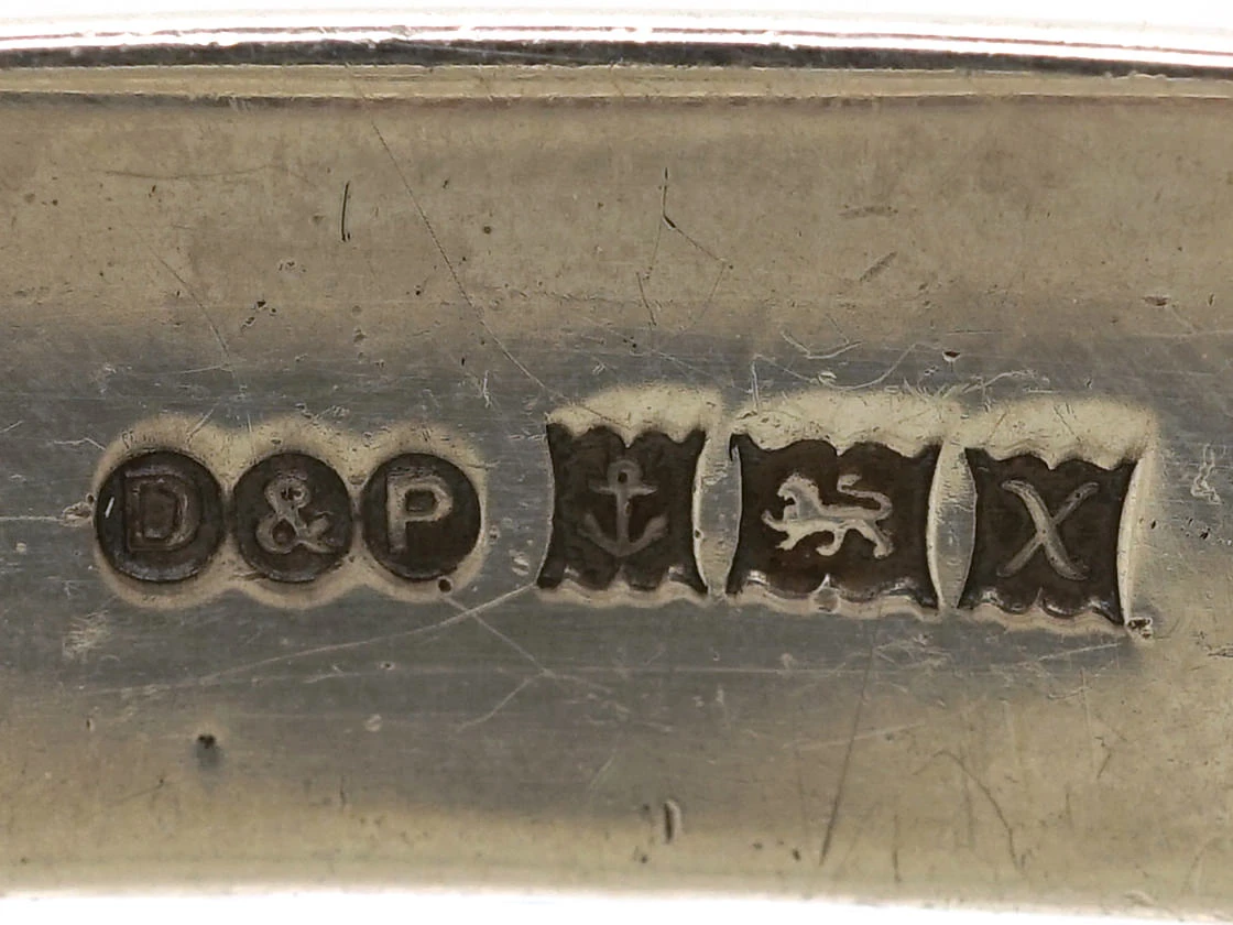 1970s Silver Engraved Bangle 7 1970s Silver Engraved Bangle - Image 5