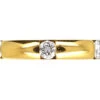 18ct Gold & Diamond Band 1 18ct Gold & Diamond Band -Antique Jewellery Company DSC043111