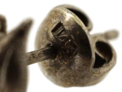 Sapphire & Diamond Drop Cluster Earrings 8 Sapphire & Diamond Drop Cluster Earrings -Antique Jewellery Company DSC04337