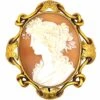 Victorian Large 15ct Gold Cameo Brooch Of A Classical Lady 1 Victorian Large 15ct Gold Cameo Brooch Of A Classical Lady -Antique Jewellery Company DSC04390 scaled 1