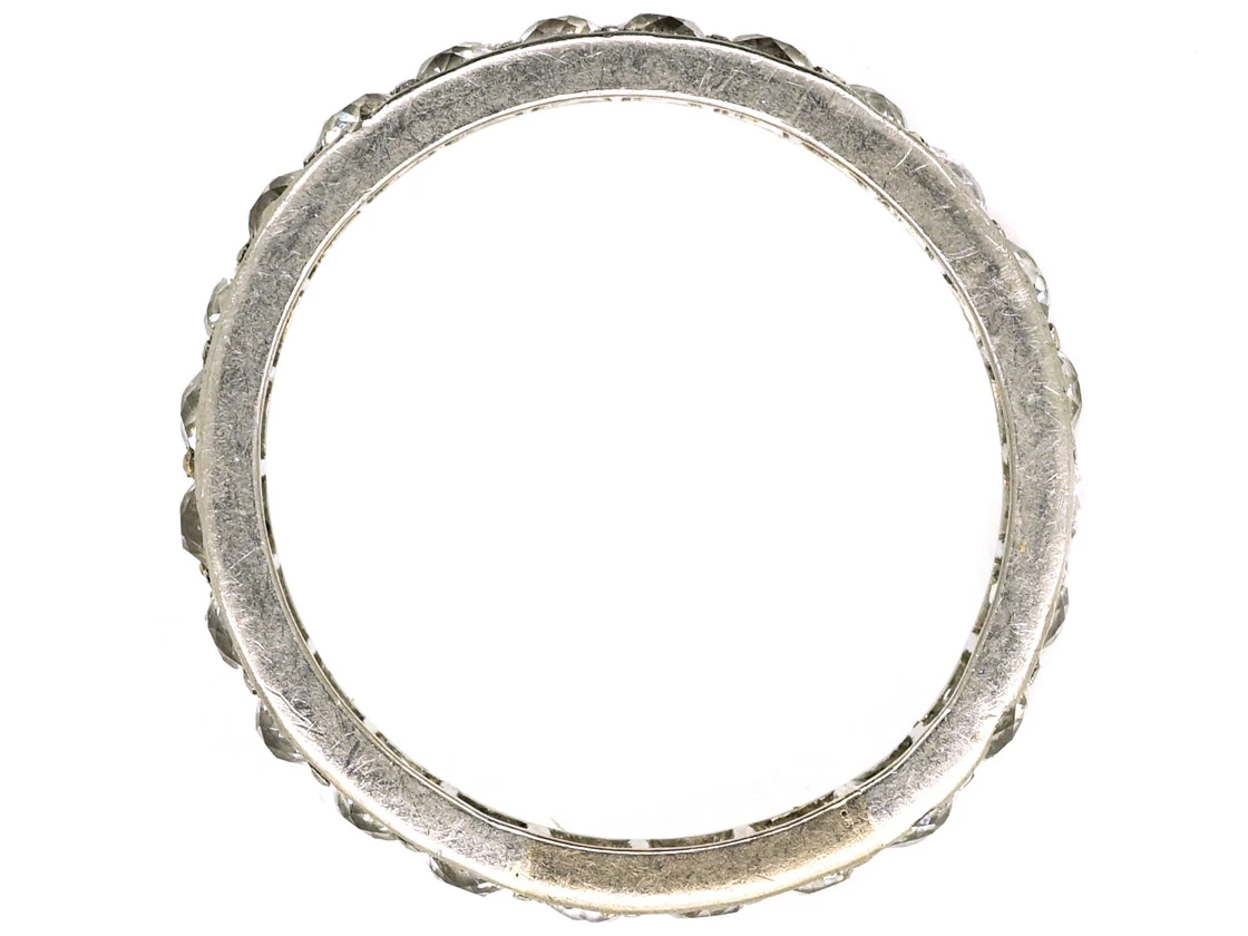 Platinum & Diamond Eternity Ring 7 Platinum & Diamond Eternity Ring - Image 5
