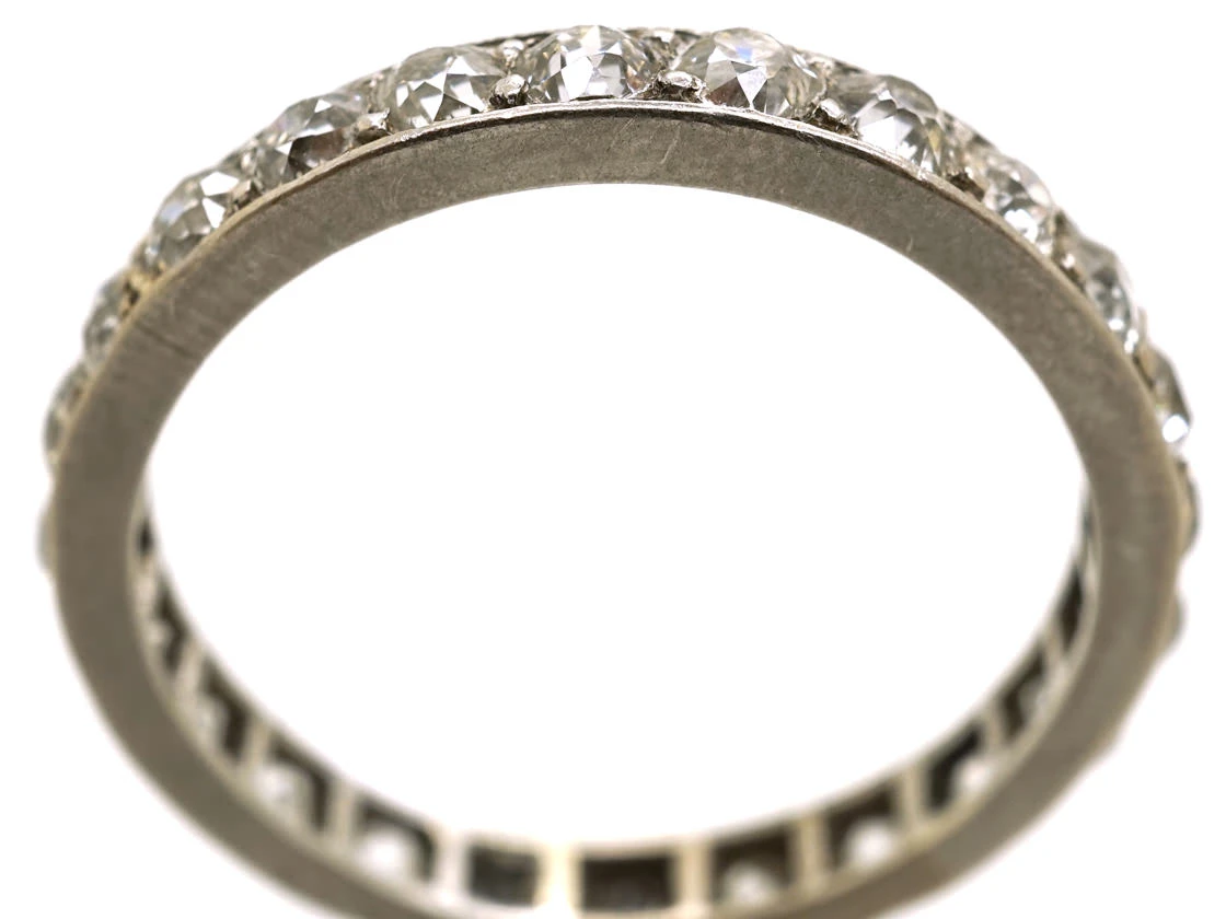 Platinum & Diamond Eternity Ring 6 Platinum & Diamond Eternity Ring - Image 4