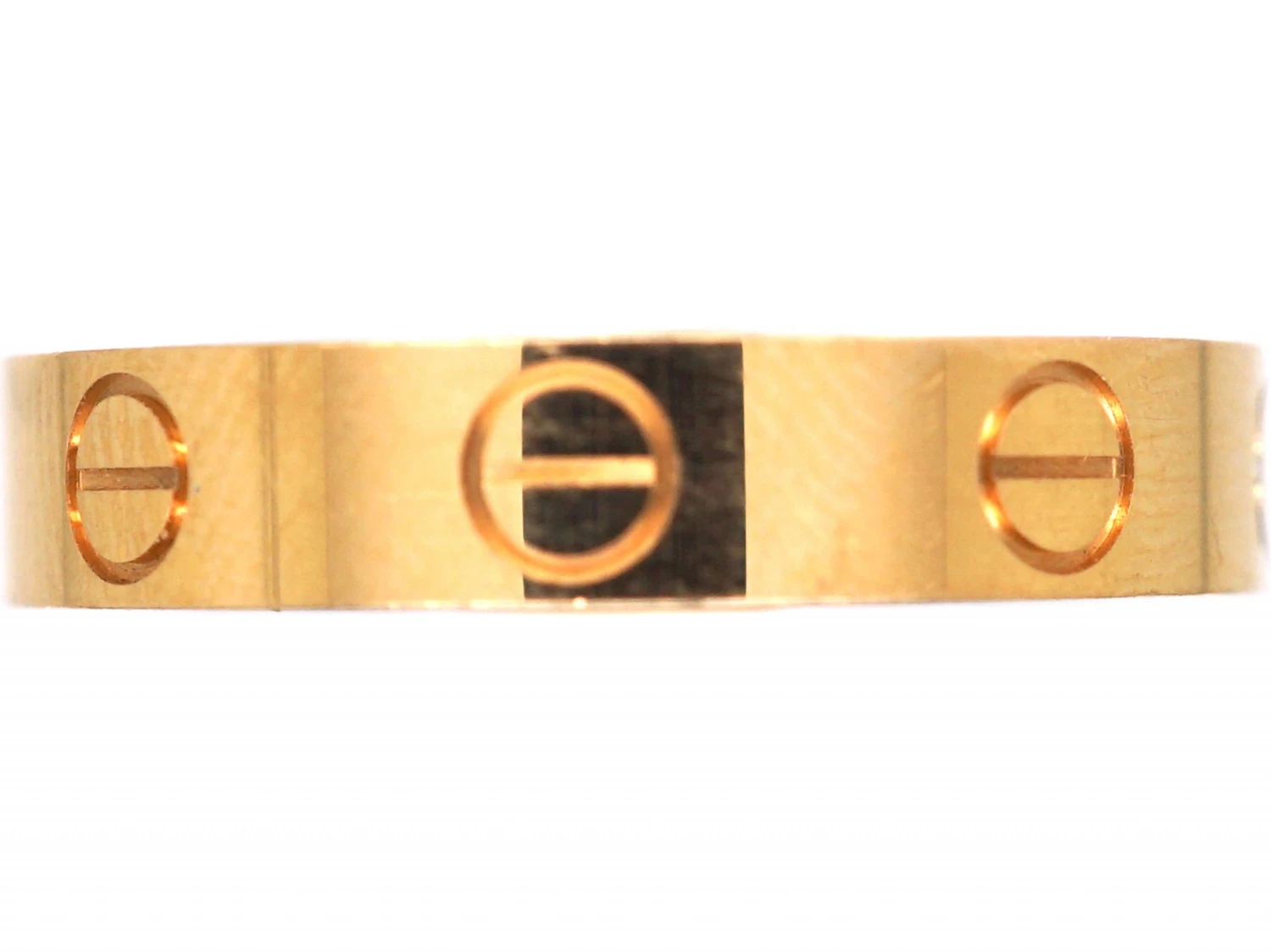 18ct Gold Love Ring By Cartier 3 18ct Gold Love Ring By Cartier