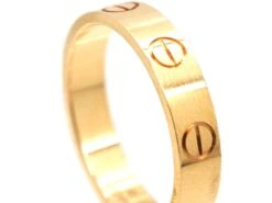 18ct Gold Love Ring By Cartier 13 18ct Gold Love Ring By Cartier -Antique Jewellery Company DSC04502 scaled 1