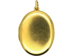 Victorian 18ct Gold Wave Locket With Natural Split Pearl & Blue Enamel Motif -Antique Jewellery Company DSC04538 scaled 1