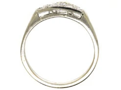 Art Deco Platinum & Diamond Fan Shaped Ring 15 Art Deco Platinum & Diamond Fan Shaped Ring -Antique Jewellery Company DSC04586