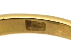 Victorian 18ct Gold Ring Set With Two Pear Shaped Old Mine Cut Diamonds -Antique Jewellery Company DSC04593 scaled 1