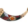 Victorian Gold & Agate Scottish Horn Brooch 1 Victorian Gold & Agate Scottish Horn Brooch -Antique Jewellery Company DSC04722