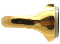 Edwardian 18ct Gold Signet Ring With Onyx Intaglio Of A Rearing Horse With Flag -Antique Jewellery Company DSC04782