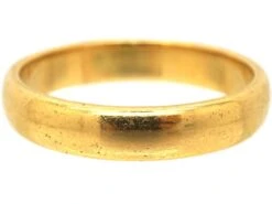 18ct Gold Wedding Ring Assayed In 1920 11 18ct Gold Wedding Ring Assayed In 1920 -Antique Jewellery Company DSC04834 scaled 2