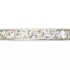 Art Deco Platinum & Diamond Half Eternity Ring -Antique Jewellery Company DSC04845 scaled 2
