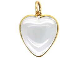 Victorian 18ct Gold Heart Shaped Locket
