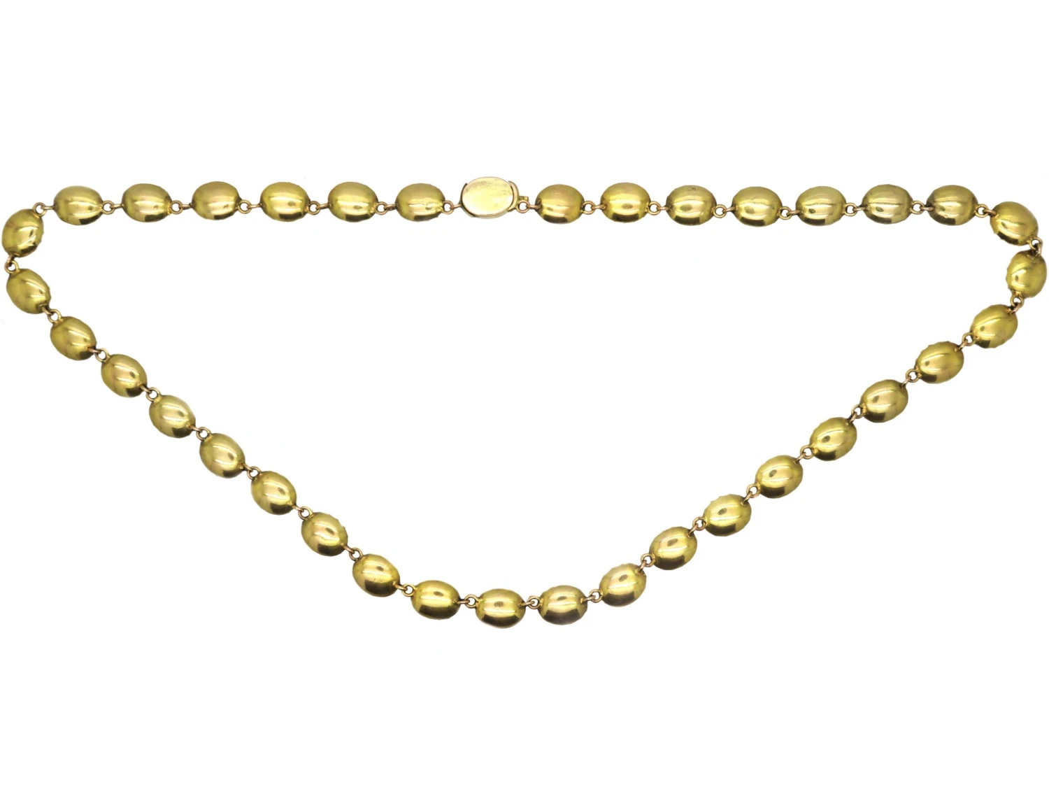 Georgian Gold Garnet Riviere Necklace 5 Georgian Gold Garnet Riviere Necklace - Image 3