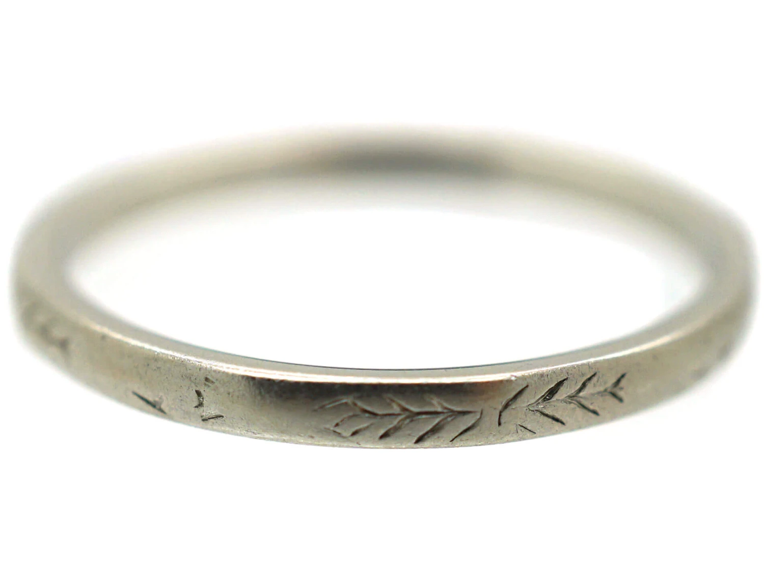 Art Deco Platinum Eternity Ring 7 Art Deco Platinum Eternity Ring - Image 5