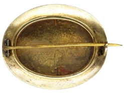 Victorian Silver Gilt Souvenir Brooch 7 Victorian Silver Gilt Souvenir Brooch -Antique Jewellery Company DSC05033